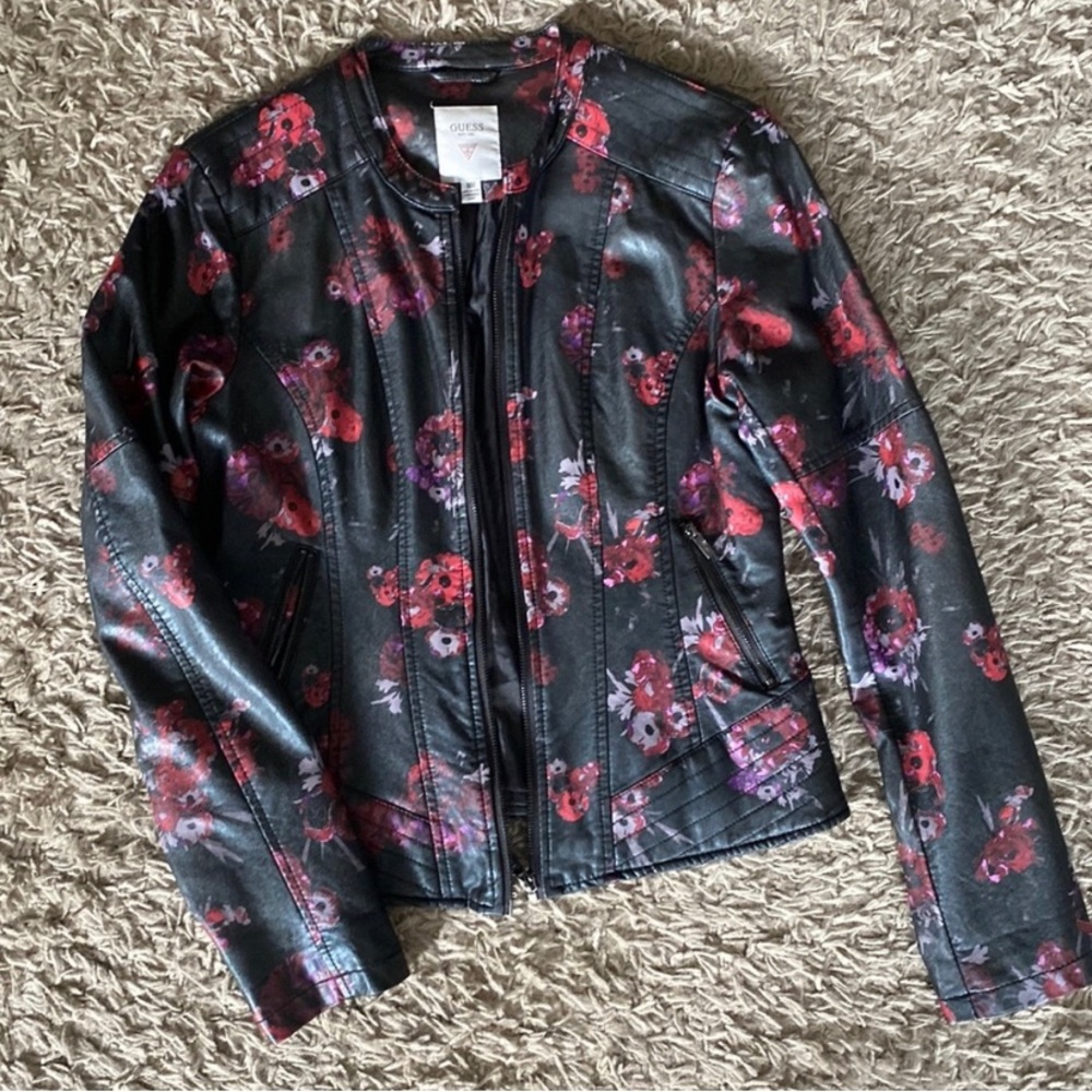 Guess faux leather jacket
